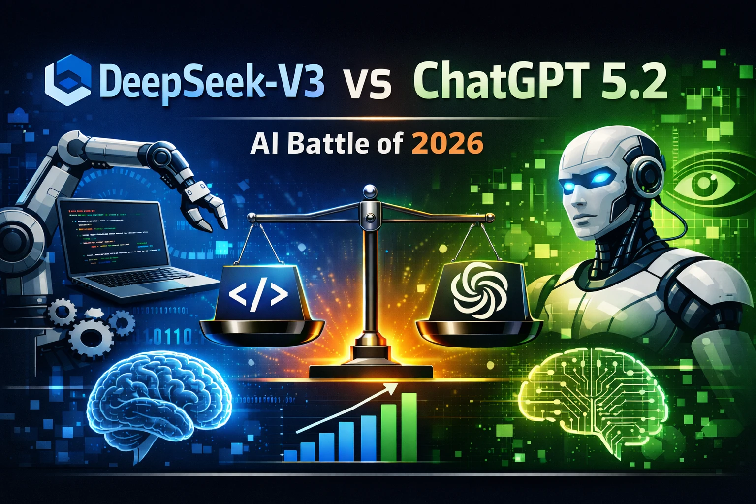 DeepSeek-V3 vs ChatGPT 5.2- क्या DeepSeek का Powerful Performance ChatGPT को पछाड़ देगा?