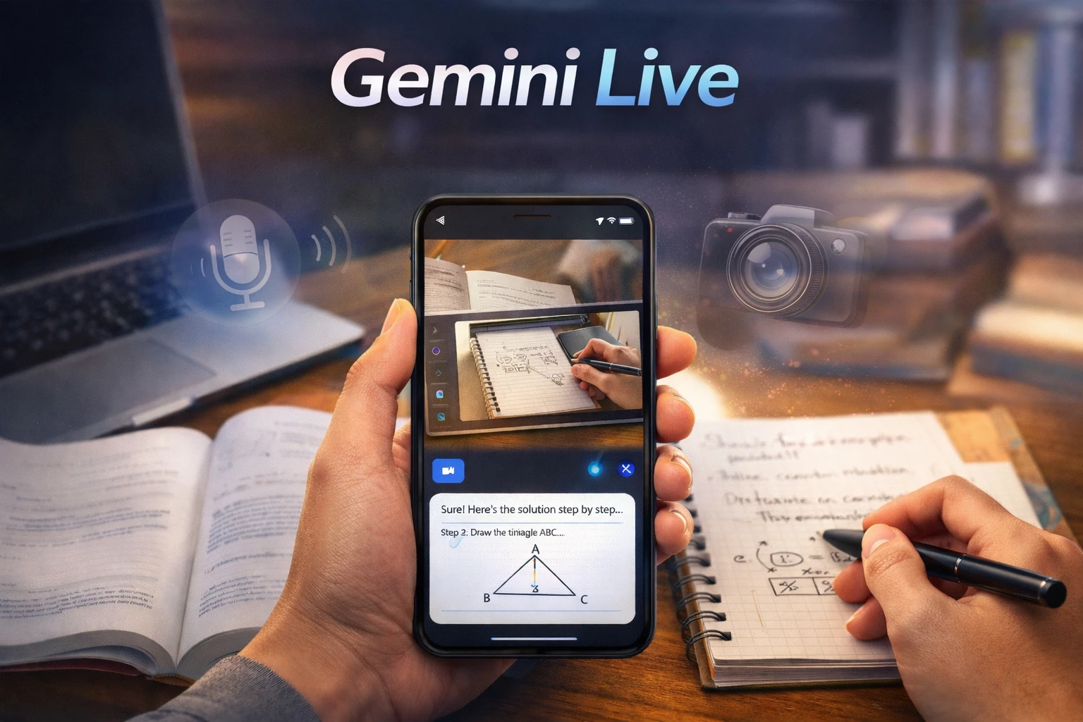 Gemini Live Tutorial Hindi: 5 Powerful Features जो Students और Professionals के लिए Game-Changer हैं