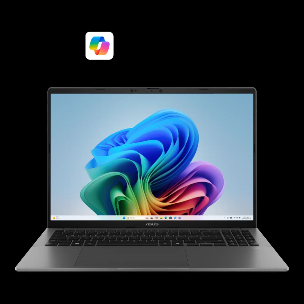 ASUS Vivobook 16 Copilot+ laptop with Snapdragon X Plus 45 TOPS NPU – Best Budget AI Laptops for Students 2026