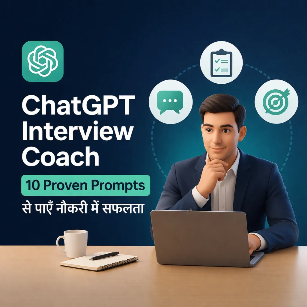 ChatGPT Interview Coach के 10 prompts से इंटरव्यू की तैयारी