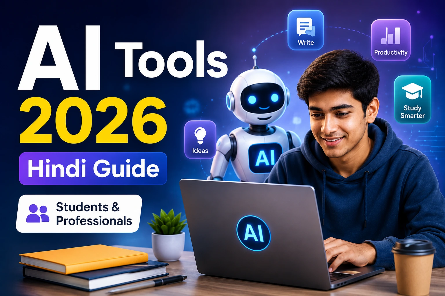 Best AI Tools in Hindi 2026: Smart Students aur Professionals Ke Liye Ultimate Guide
