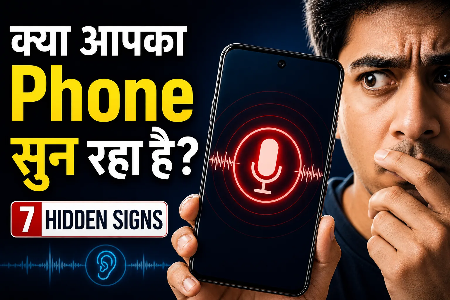 Kya Aapka Phone Aapki Baatein Sun Raha Hai? 7 Dangerous Signs (अभी Check करें)